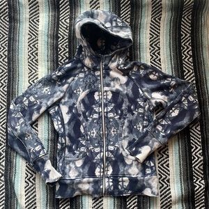 Lululemon tie dye scuba jacket